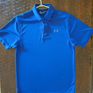 Under Armour Men's Vibrant Blue Loose Polo